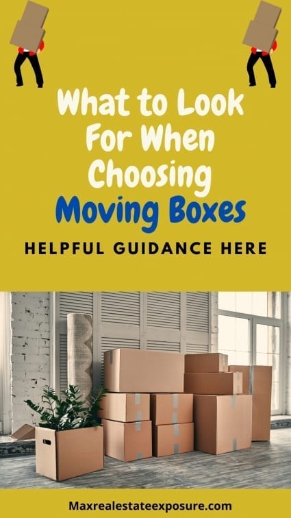 Choosing Moving Boxes