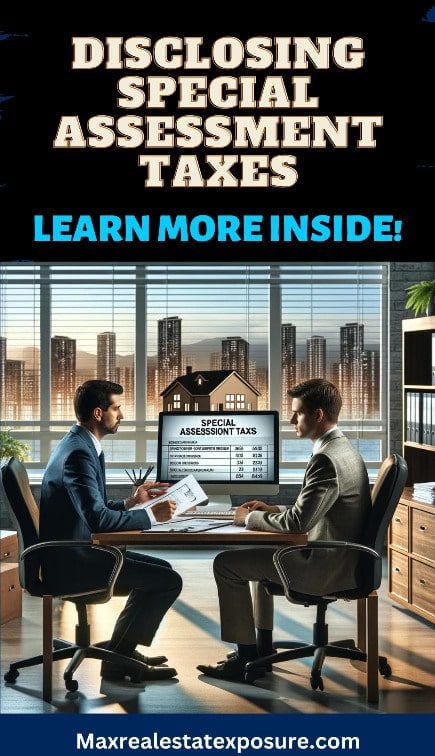 Disclosing Property Special Assessment Taxes