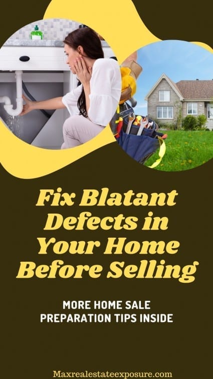 Cheap Staging Tips Include Fixing Minor Defects
