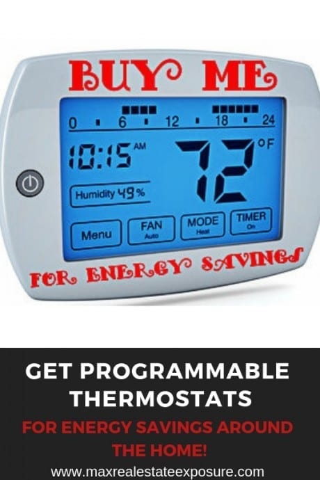 Get Programmable Thermostats to Increase Energy Efficiency