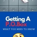 Getting a PO Box