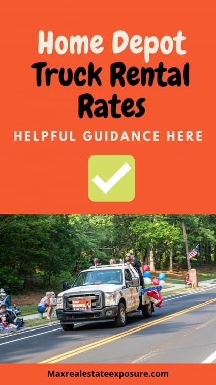 Home Depot Truck Rental Rates
