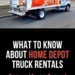Home Depot Truck Rentals