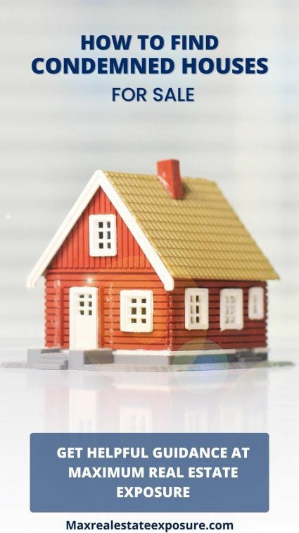 How to Find Condemned Houses For Sale