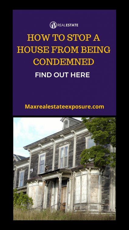 How to Stop a Property From Being Condemned