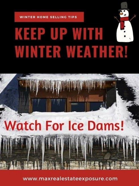 Keep up With Winter Weather When Selling a House
