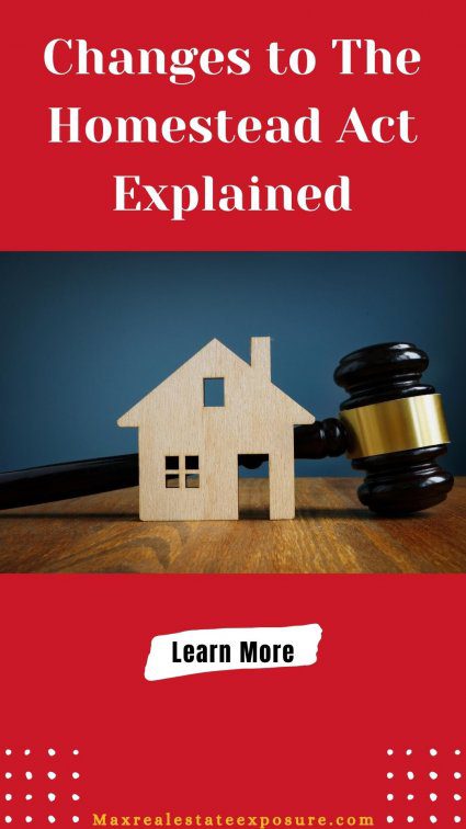 Massachusetts Homestead Act Changes