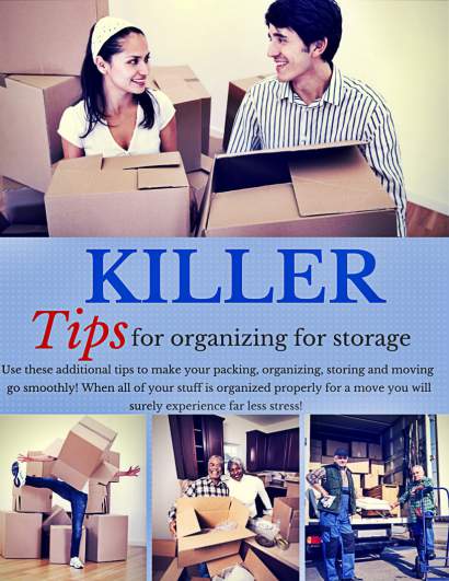 Organizing Your Stuff For Storage