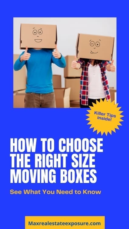 Picking The Right Size Moving Boxes
