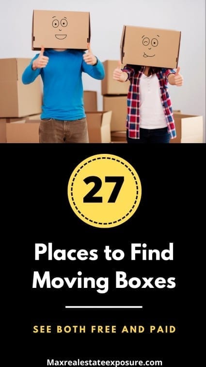 Where to Get Boxes For Moving Near Me Free and to Purchase