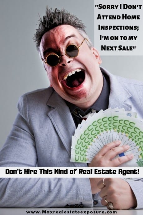 Real Estate Agent Doesn't Attend Home Inspections