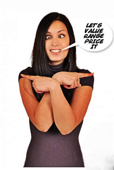 Realtor Suggesting Value Range Pricing 