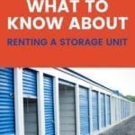 Rent a Storage Unit