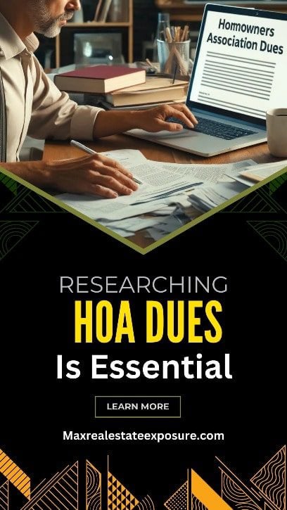 Research HOA Expenses