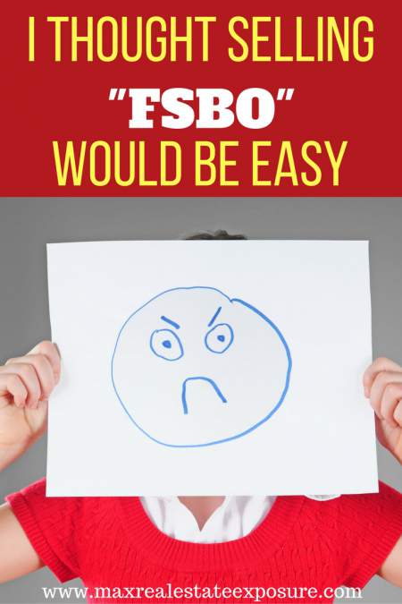 Selling For Sale By Owner is Not Easy