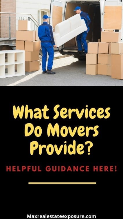 What Do Movers Do For Services?