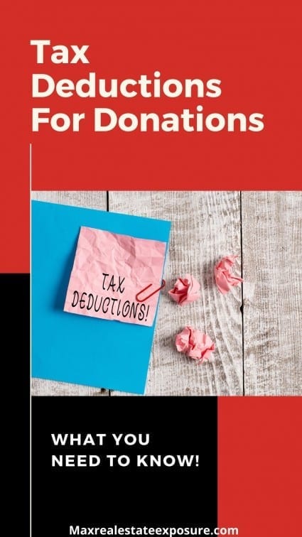 Tax Deductions For Donations