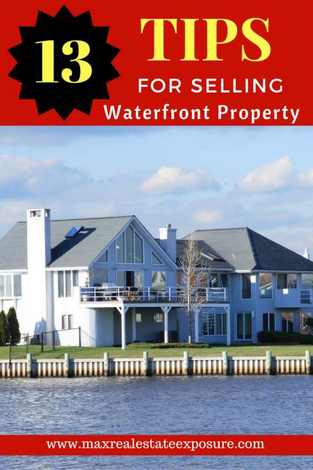 Tips For Selling a Waterfront Property