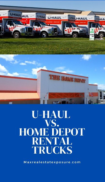U-Haul vs Home Depot Truck Rentals