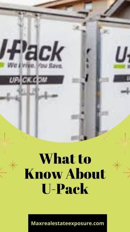 U-Pack Storage Containers