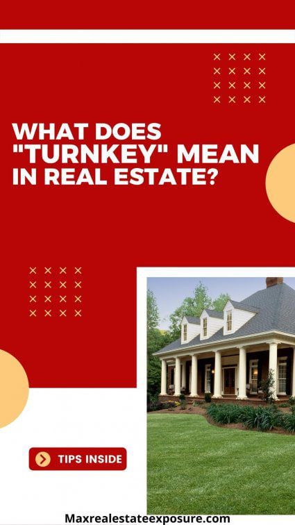 What Does a Turn Key Home in Real Estate Mean