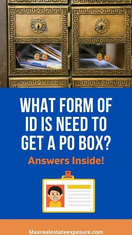 What ID is Needed to Get a PO Box