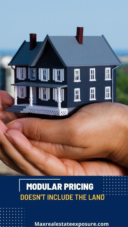 Modular Home Pricing Doesn't Include The Land