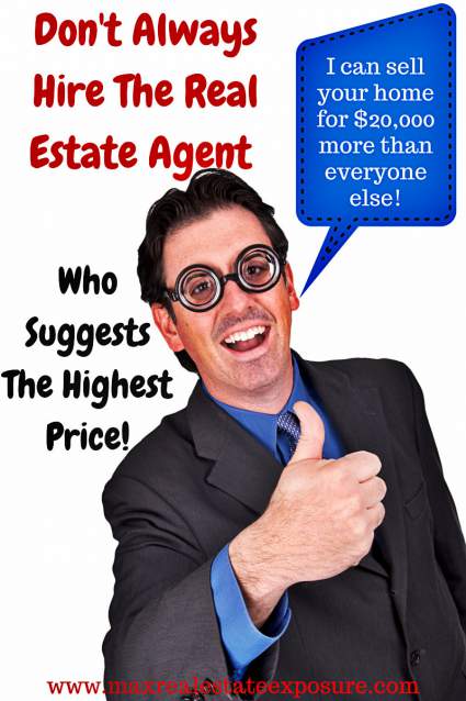 Real Estate Agent With Highest Price 