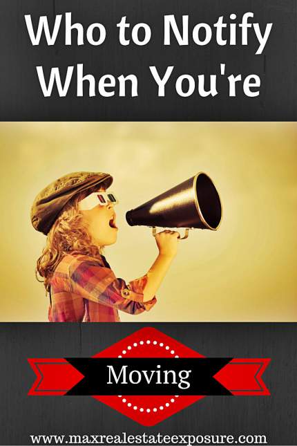 Changing Addresses: Change of Address Checklist When Moving